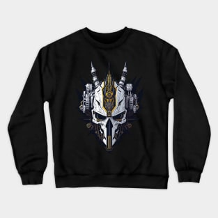 Mecha Skull S02 D48 Crewneck Sweatshirt